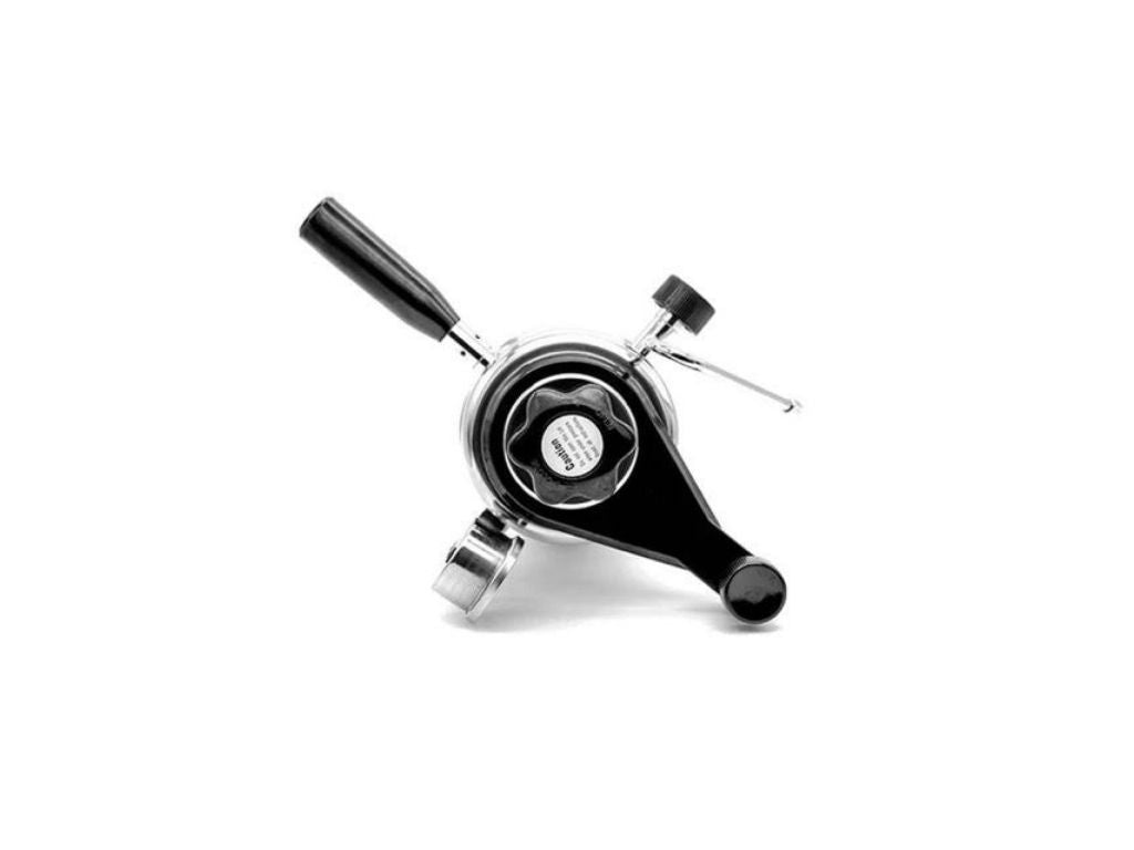 top view of the Bellman CX-25 Series Stovetop Espresso and Cappuccino Maker for van life and camping