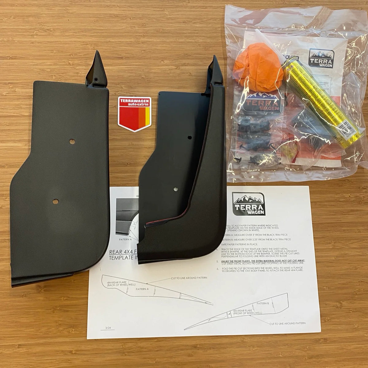 Rear Mondo Mudguard Kit for Sprinter