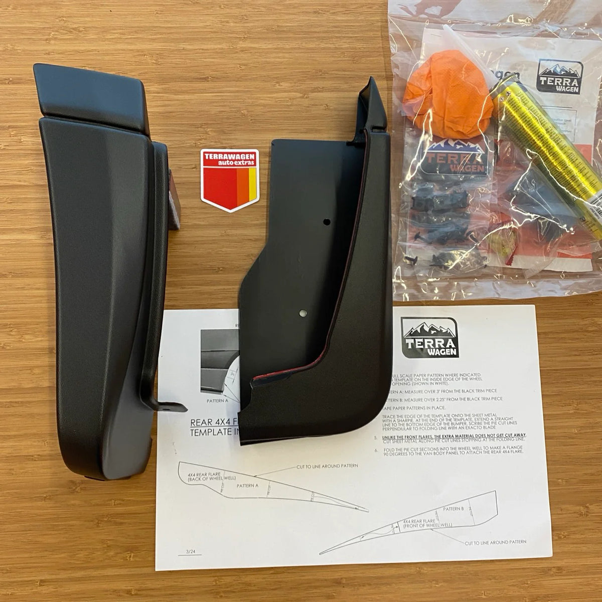 Rear Mondo Mudguard Kit for Sprinter