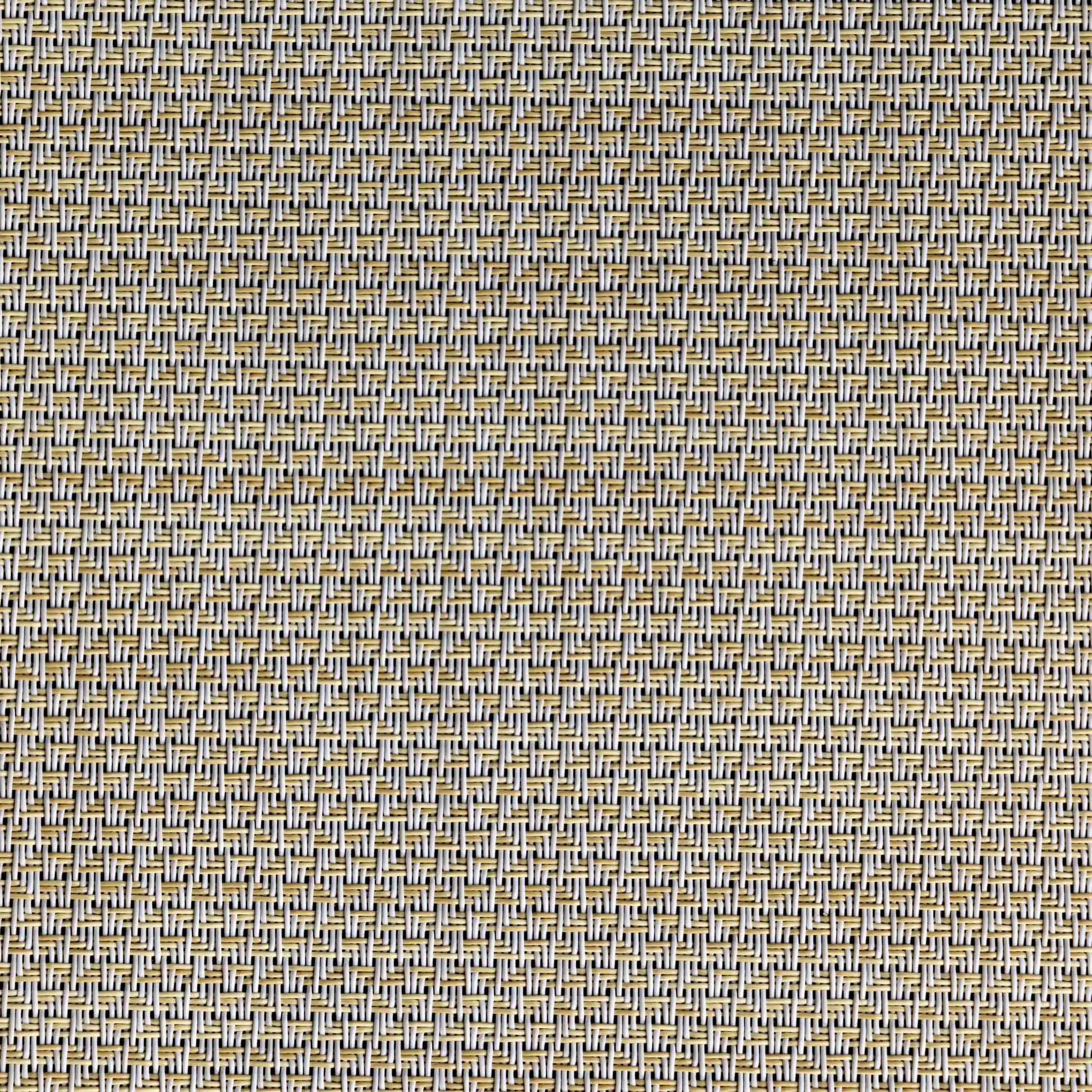 Chilewich Link weave full-frame flat texture — Barley colour, Nomad Vanz Matz Sprinter van floor mat