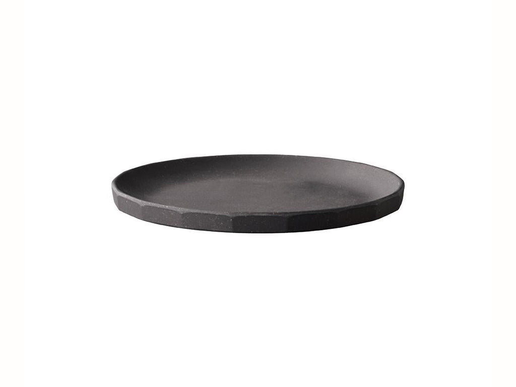 KINTO ALFRESCO Black Bamboo Plate 190mm