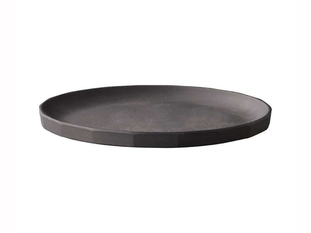 KINTO ALFRESCO Black Bamboo Plate 250mm