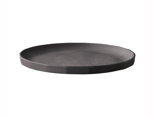 KINTO ALFRESCO Black Bamboo Plate 250mm