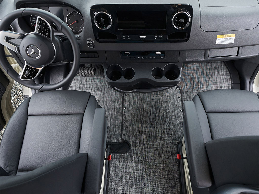 Nomad Vanz Matz are floor mats designed for the Mercedes-Benz Sprinter years 2019 and newer