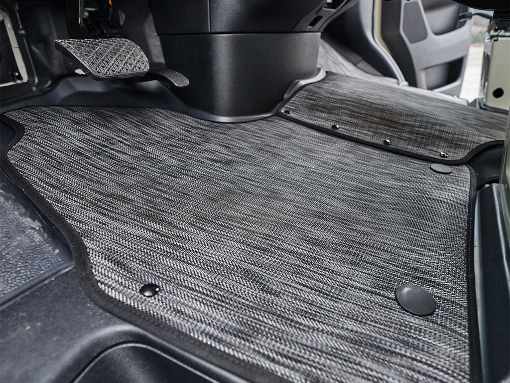 Nomad Vanz Matz are floor mats designed for the Mercedes-Benz Sprinter years 2019 and newer