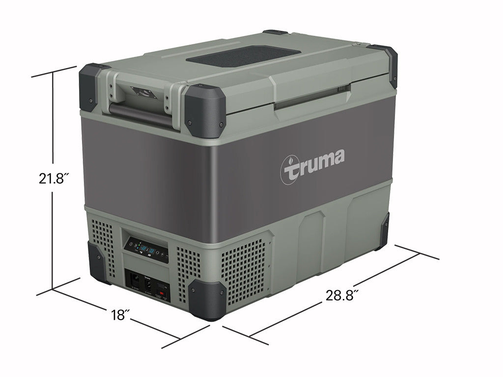 TRUMA Cooler C69 Dual Zone Portable Fridge/Freezer dimensions